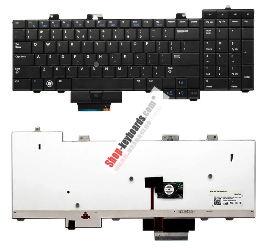 Dell NSK-DE11B Keyboard replacement