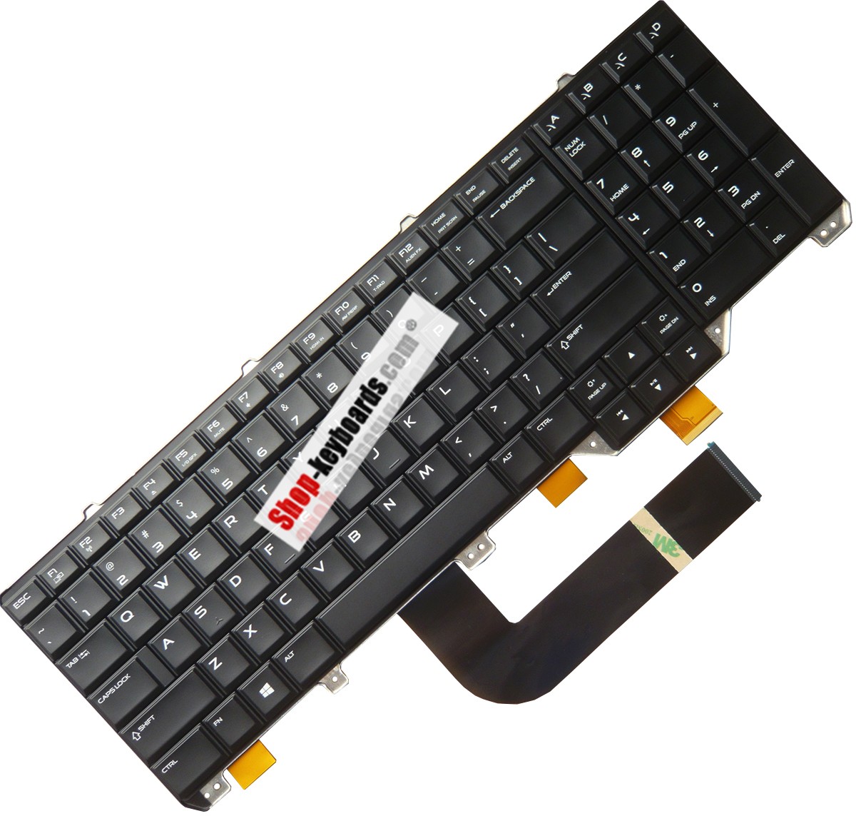 Dell NSK-LC0BC Keyboard replacement