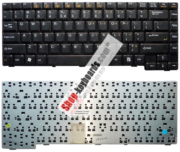 Clevo MP-01506F0-4304 Keyboard replacement
