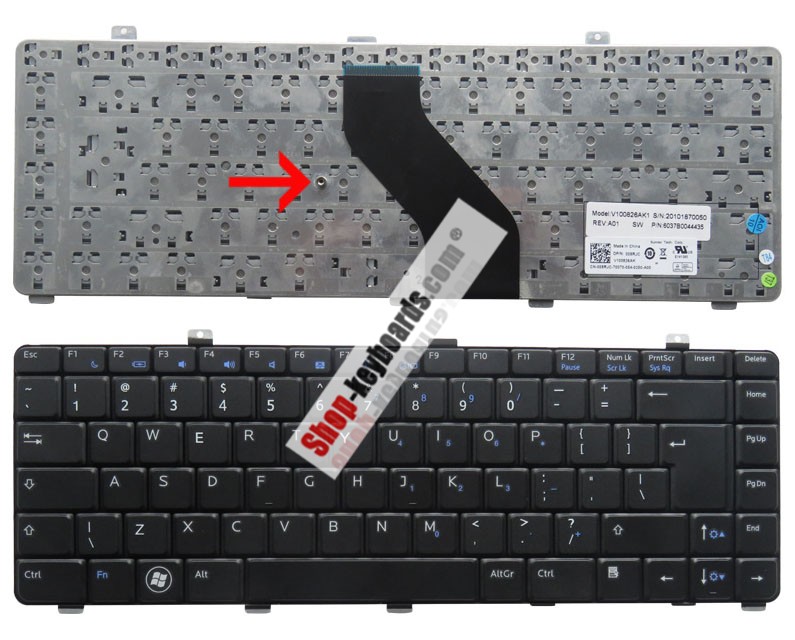 Dell Vostro V132 Keyboard replacement