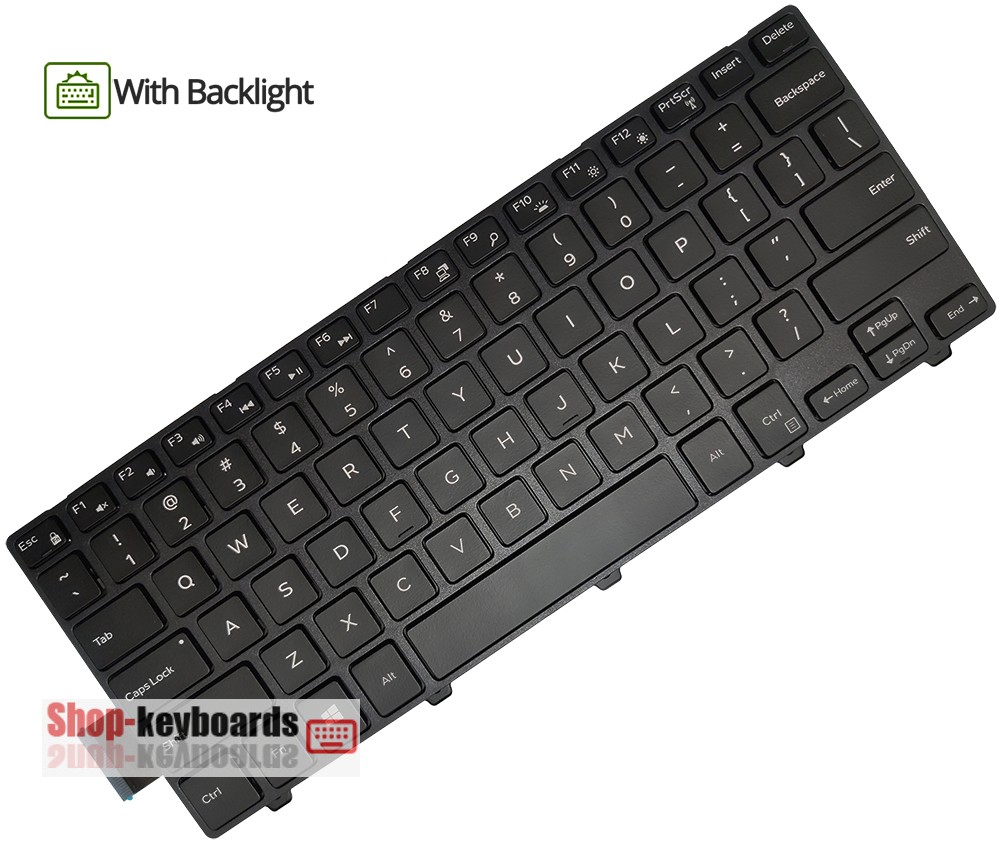 Dell Inspiron 14MR-1528 Keyboard replacement