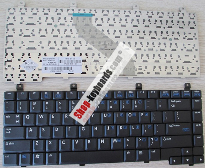 HP 9J.N5982.W01 Keyboard replacement