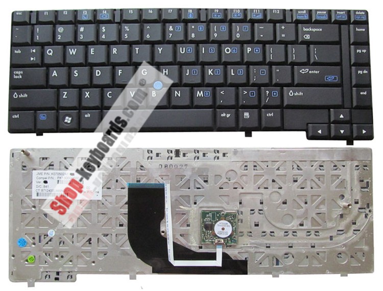 HP Compaq 6510b Keyboard replacement