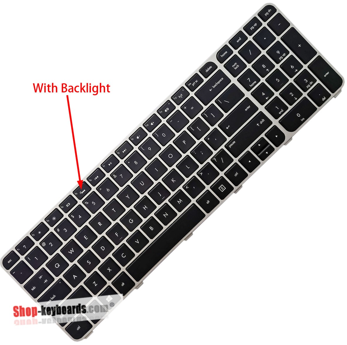 HP ENVY DV7-7302EX  Keyboard replacement