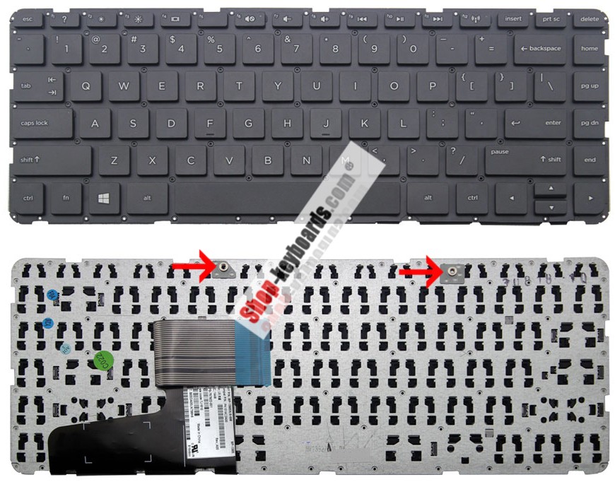 HP PAVILION 14-R104NF  Keyboard replacement