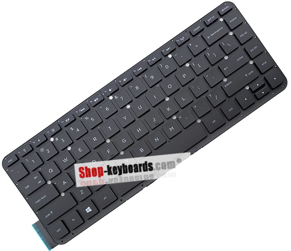 HP 732298-DB1 Keyboard replacement