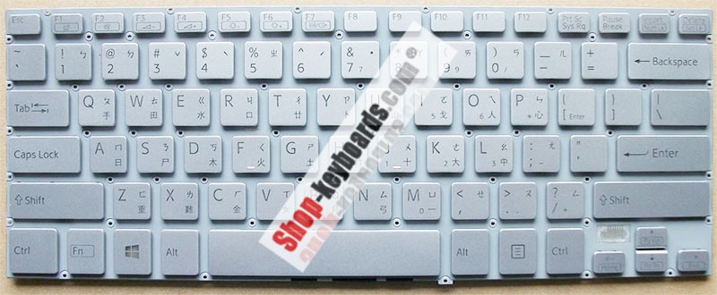Sony VAIO SVF14A16SCP Keyboard replacement