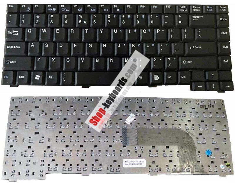 Advent 9515 Keyboard replacement