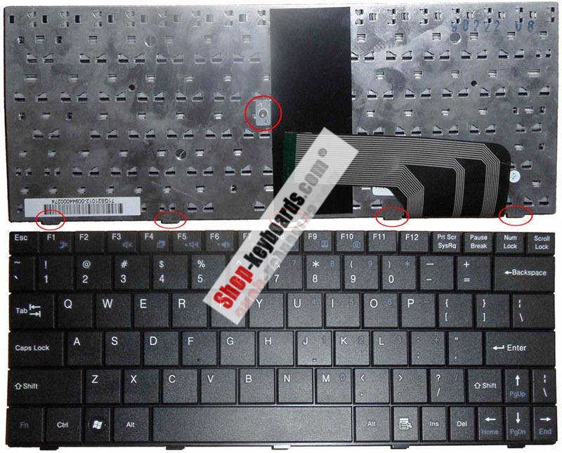 Advent K002428AK1 Keyboard replacement