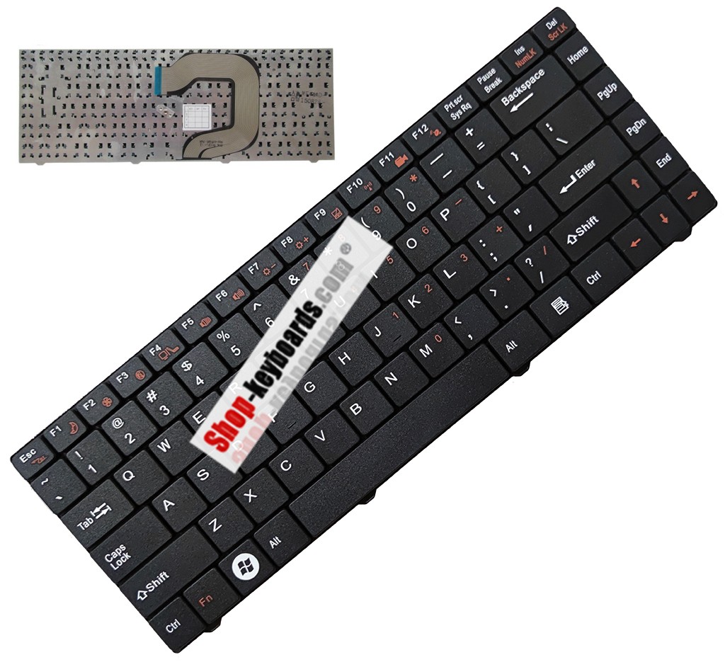 Advent 71GI43094-00 Keyboard replacement