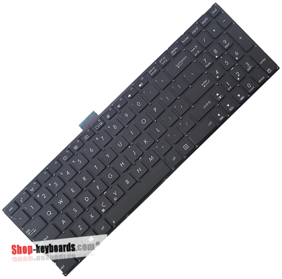 Asus W51 Keyboard replacement