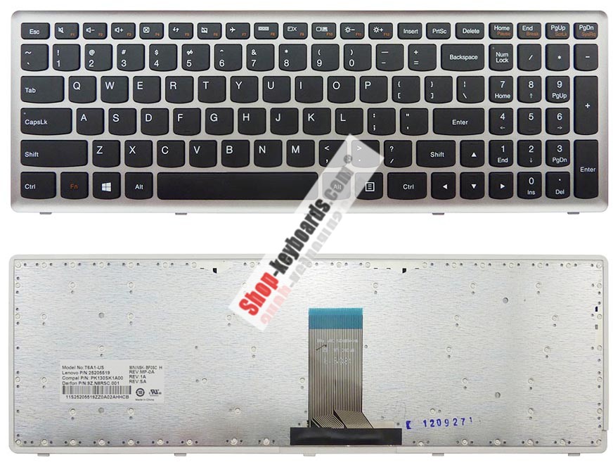 Lenovo 25205575 Keyboard replacement