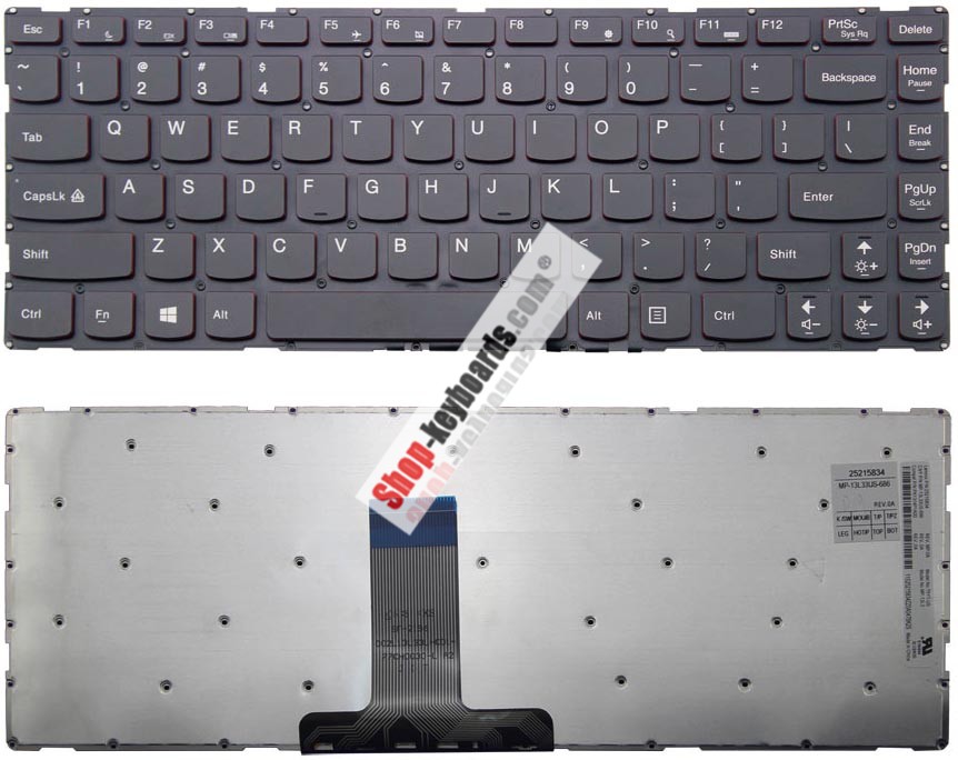 Lenovo V142920FK1 Keyboard replacement