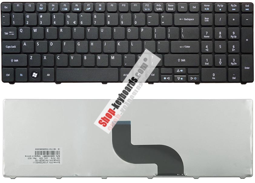 EMACHINES AUQ1D Keyboard replacement