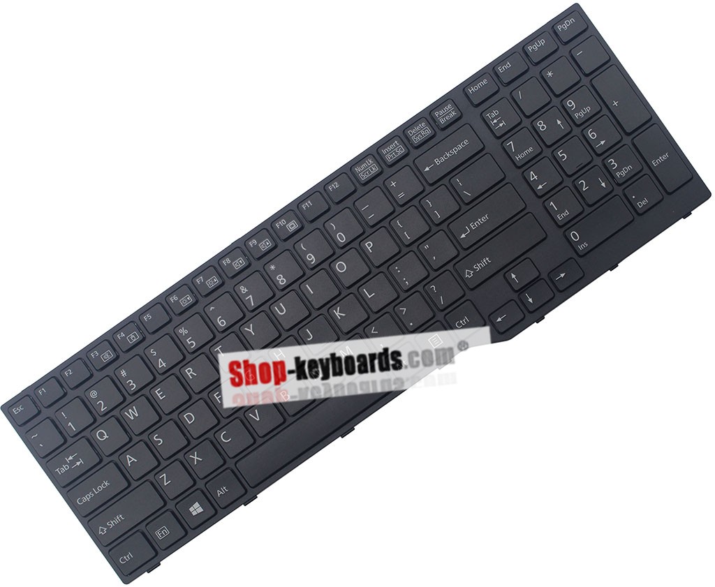 Fujitsu CP629309-03 Keyboard replacement
