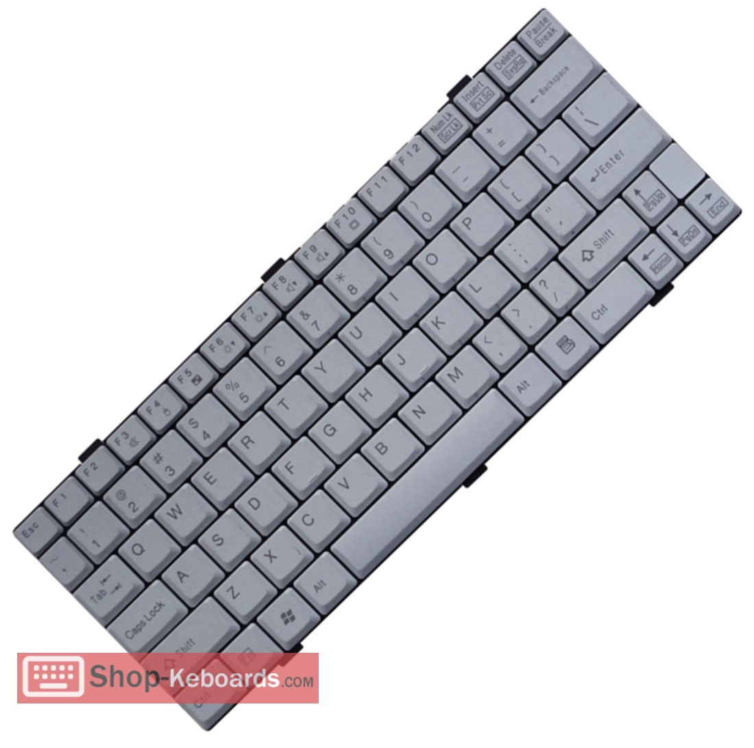 Fujitsu K022333A Keyboard replacement
