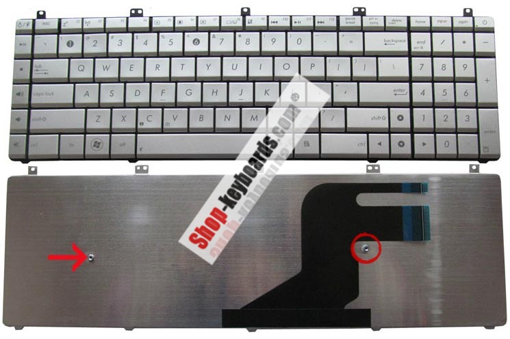 Asus N75Y Keyboard replacement