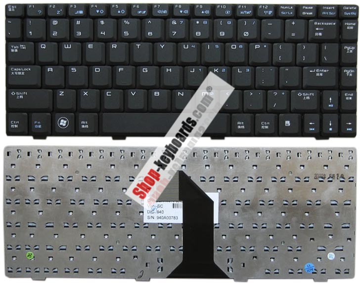 CNY V022402CK1 Keyboard replacement