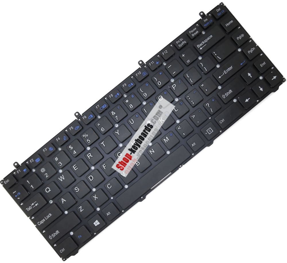 Clevo W840AU Keyboard replacement