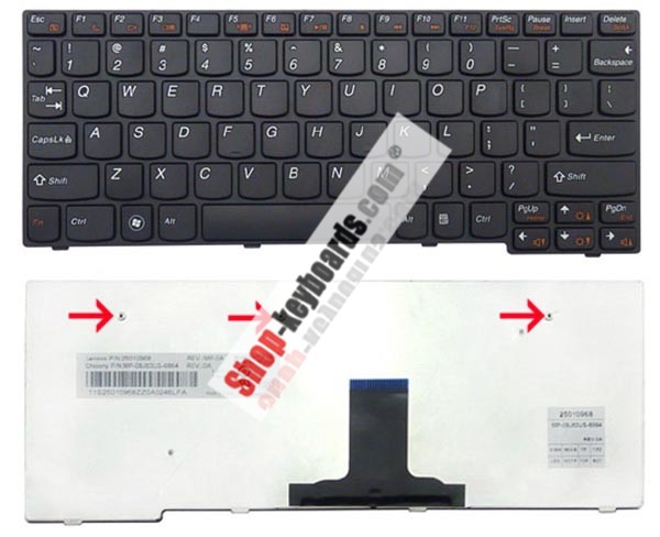Lenovo MP-09J63US-6861 Keyboard replacement