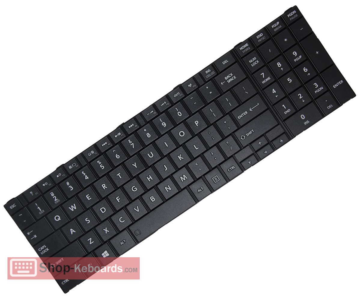 Toshiba MP-14A76GB-356 Keyboard replacement