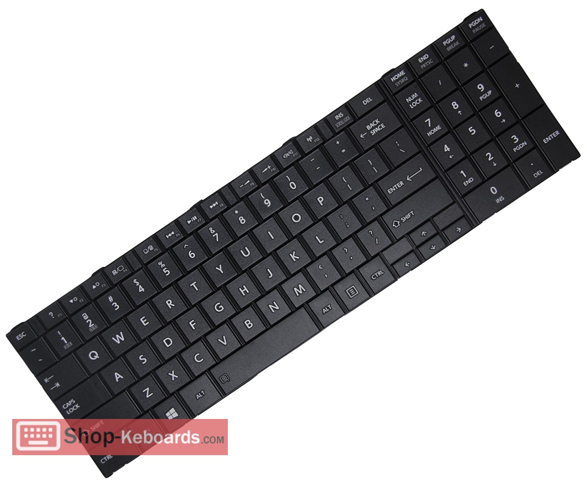 Toshiba MP-14A73US-356 Keyboard replacement