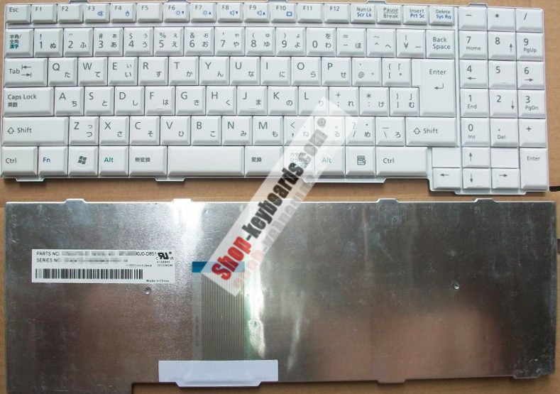 Fujitsu BIBLO NF/D40 Keyboard replacement