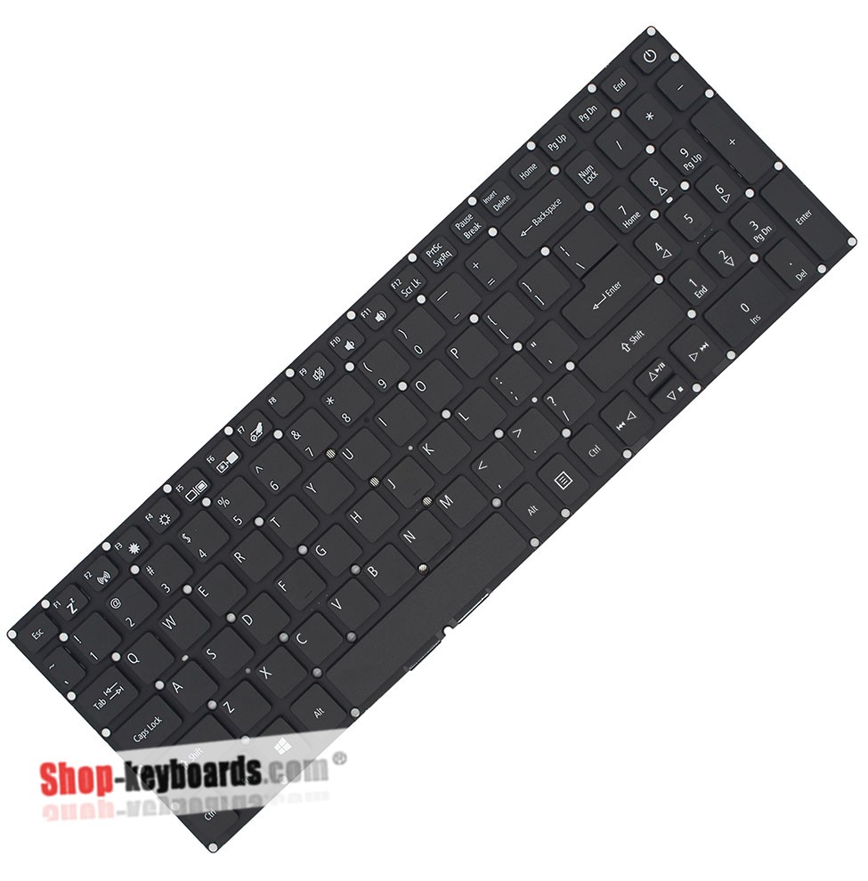 Acer Aspire E5-522 Keyboard replacement
