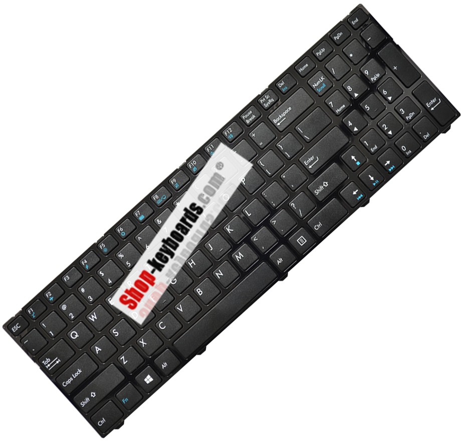 Medion Akoya P7643 Keyboard replacement