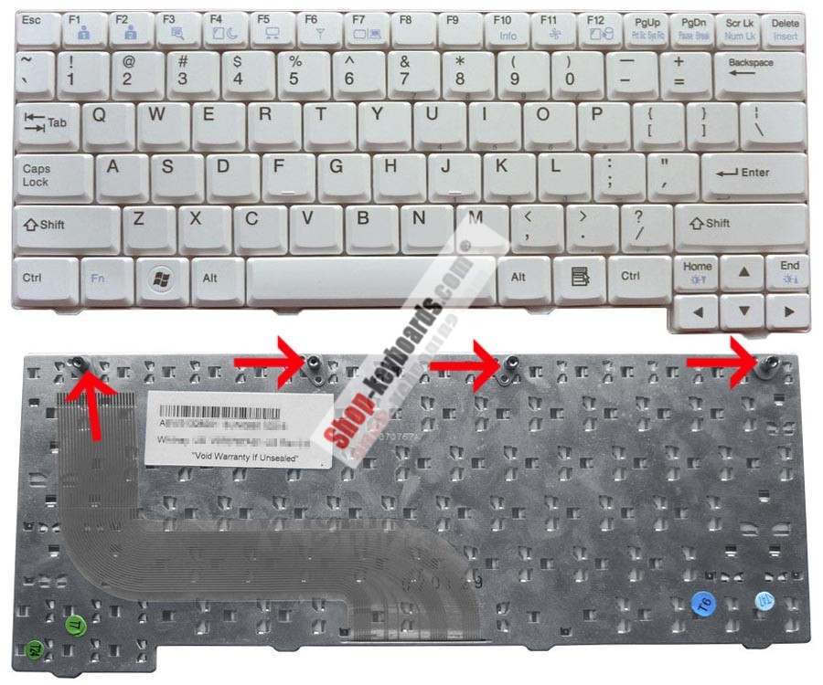 LG V070767AS1 Keyboard replacement