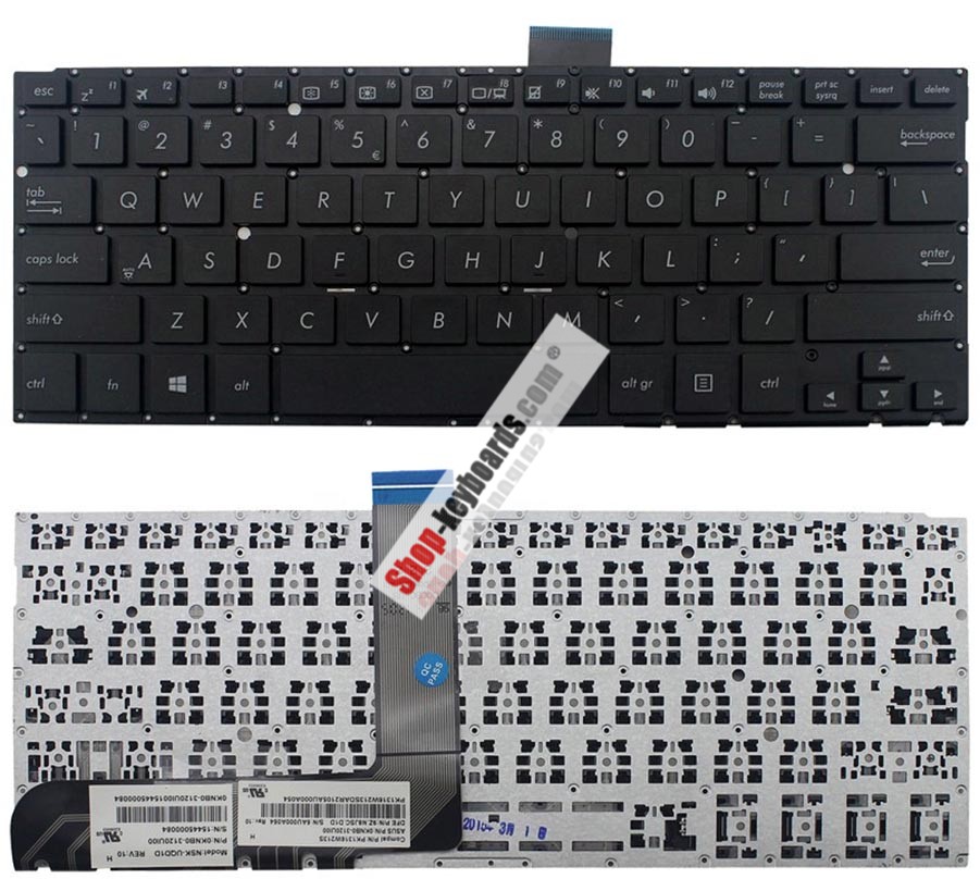 Asus 0KNB0-2126ND00 Keyboard replacement