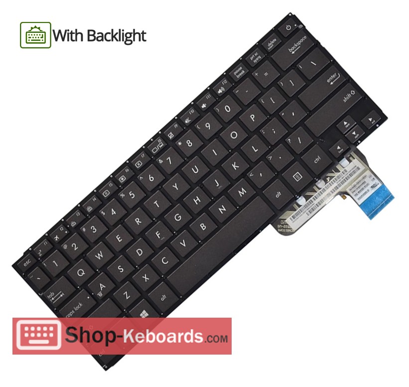 Asus 0KNB0-3631FR00 Keyboard replacement