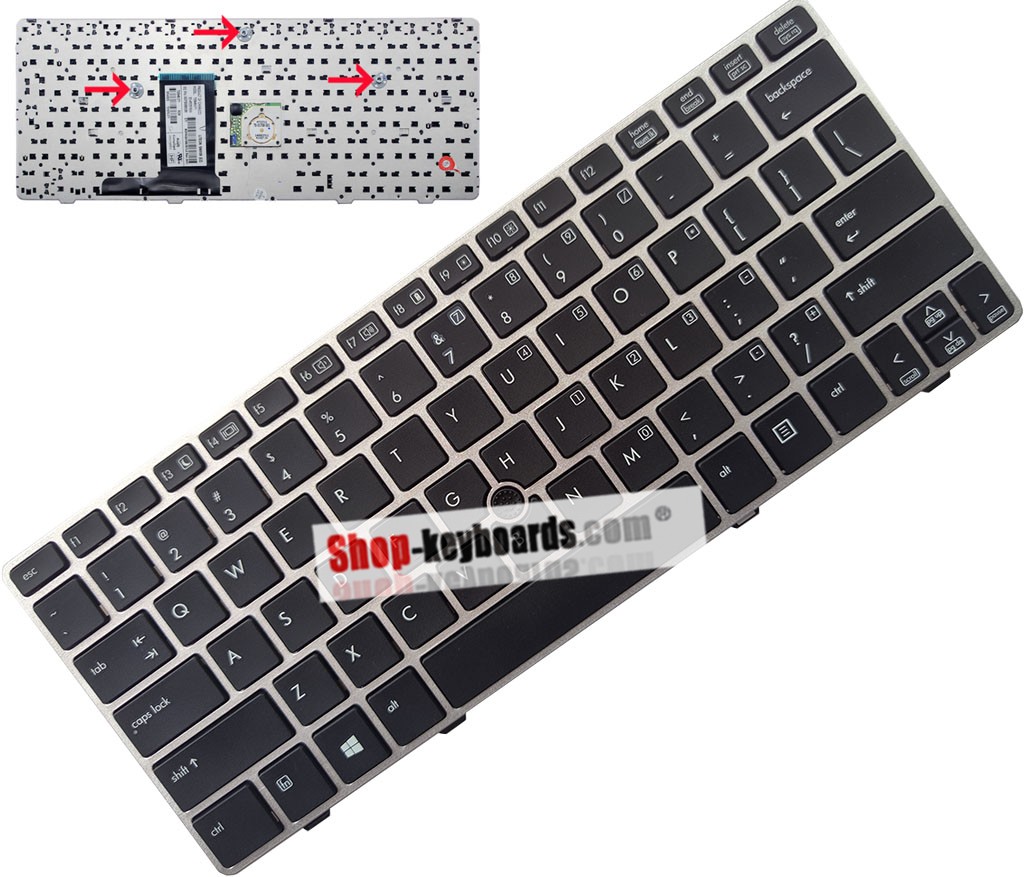 HP 700948-B31 Keyboard replacement