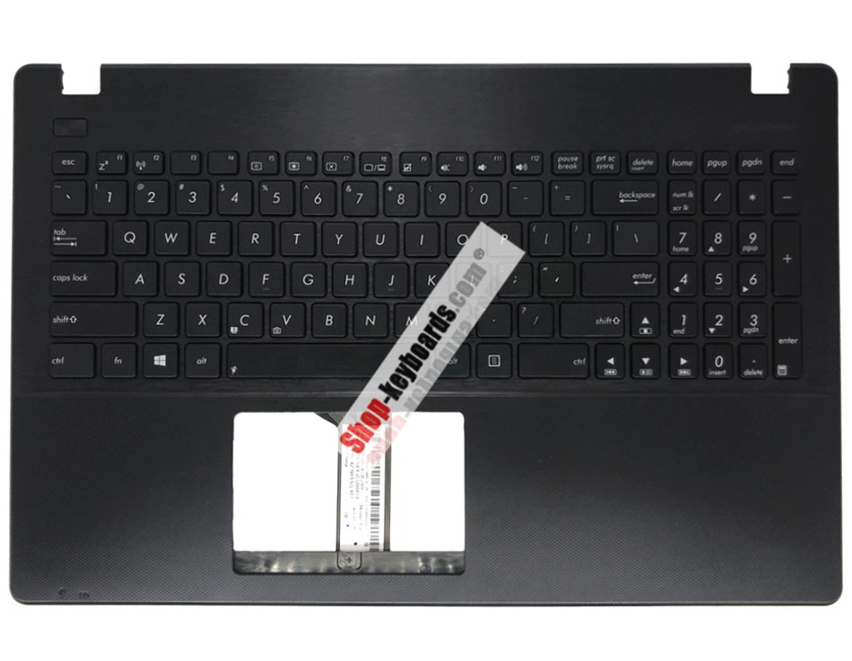 Asus MP-13K96LA-9207 Keyboard replacement