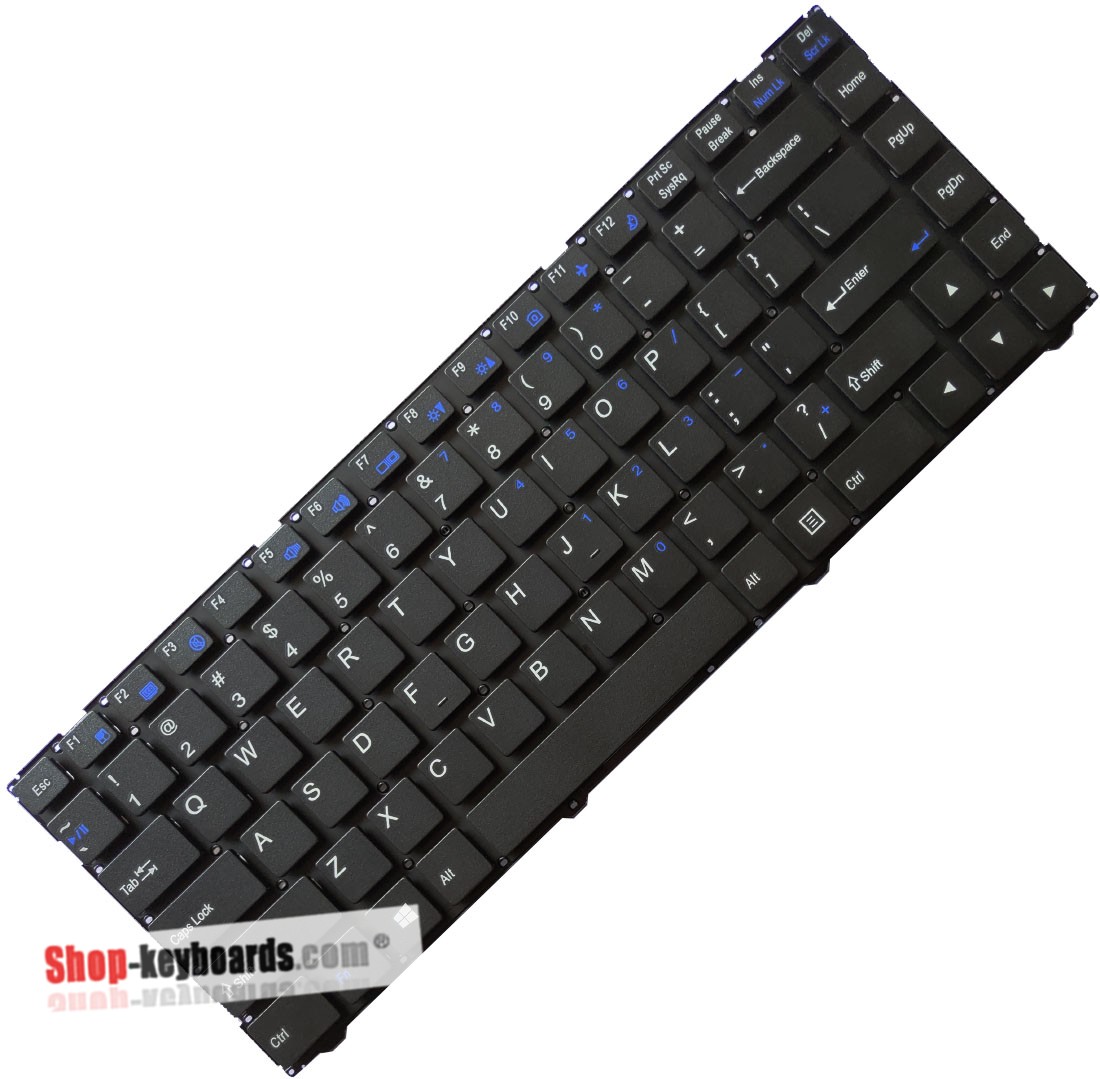 Clevo N240PU Keyboard replacement