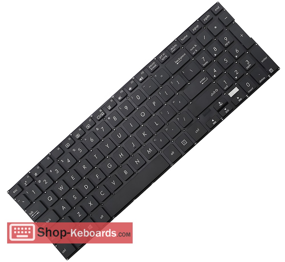 Asus NSK-UX10S Keyboard replacement