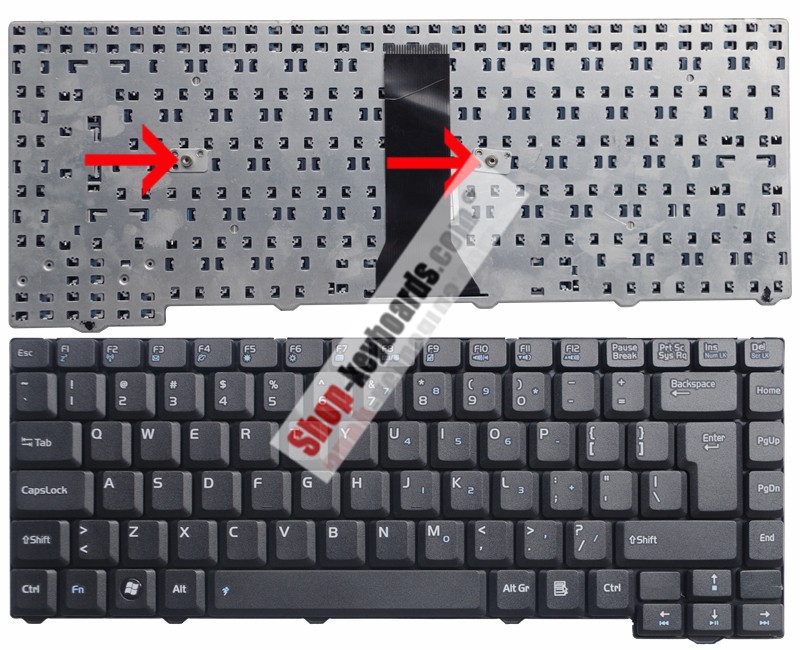 Asus MP-06916SU-5282 Keyboard replacement