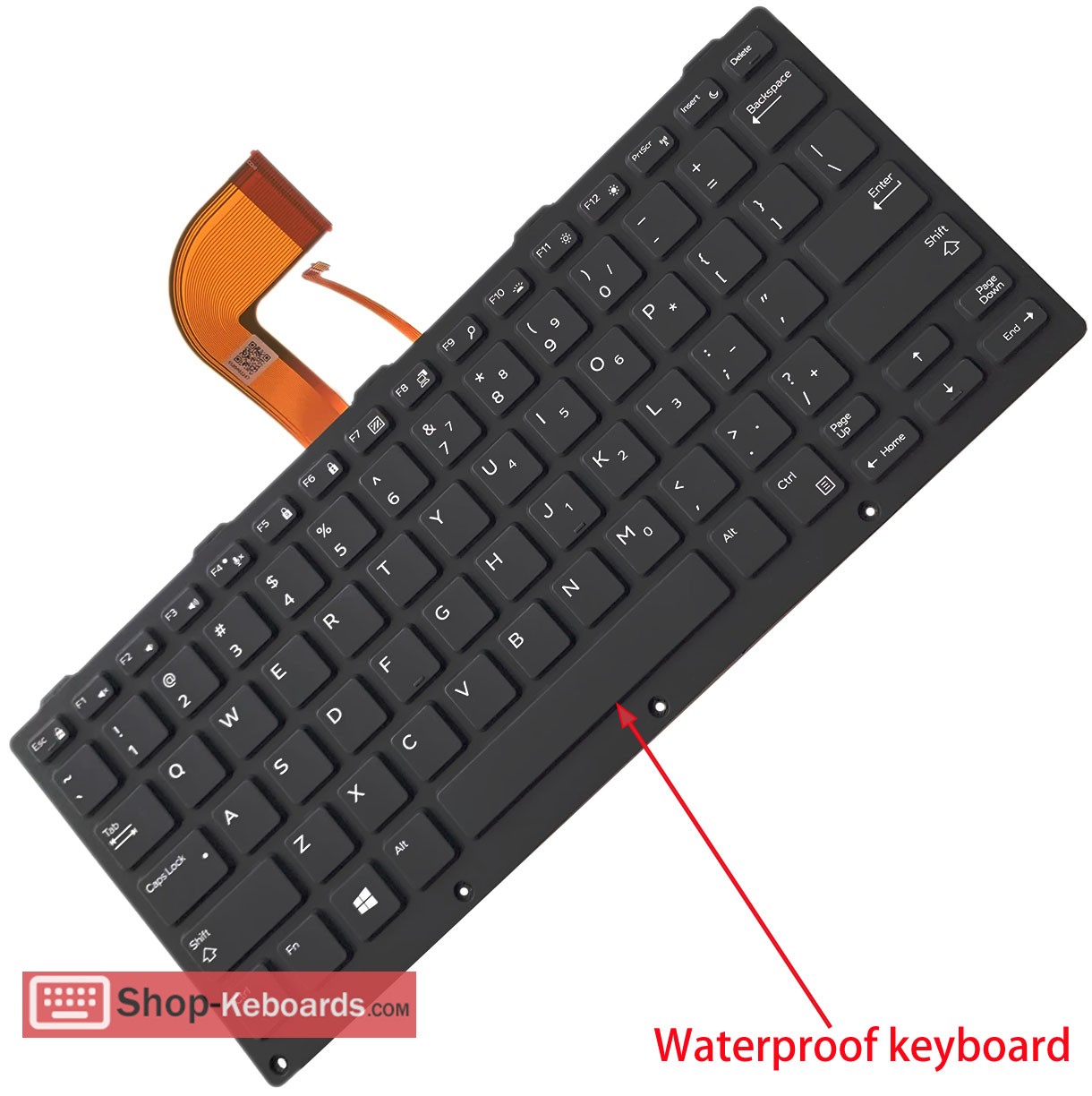 Dell Latitude 14 Rugged Extreme 7404 Keyboard replacement