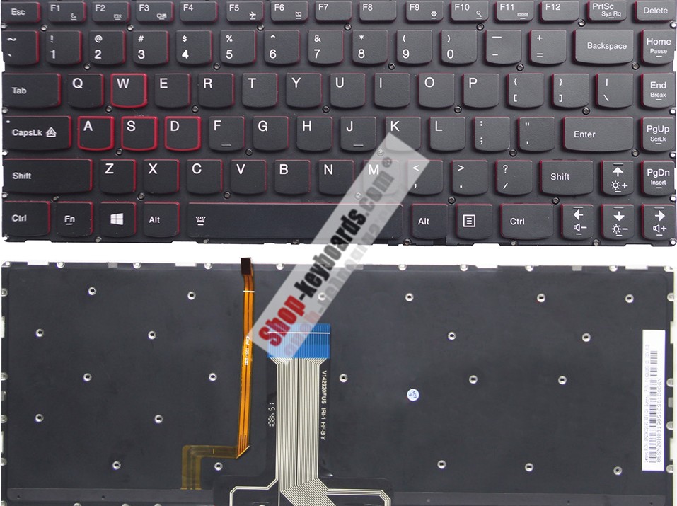 Lenovo Rescuer 14-ISK Keyboard replacement