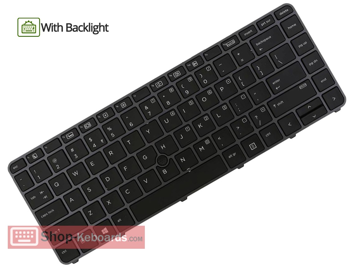 HP 819876-BG1 Keyboard replacement