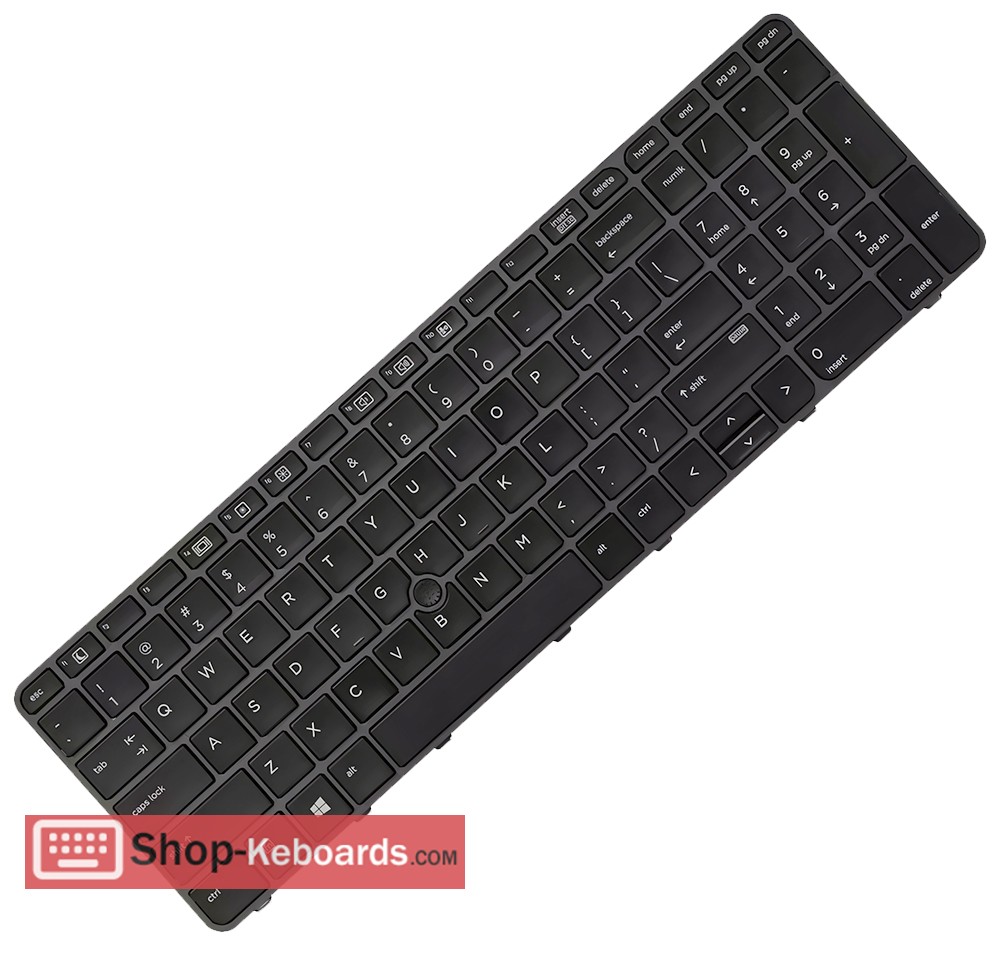 HP 836621-D61 Keyboard replacement