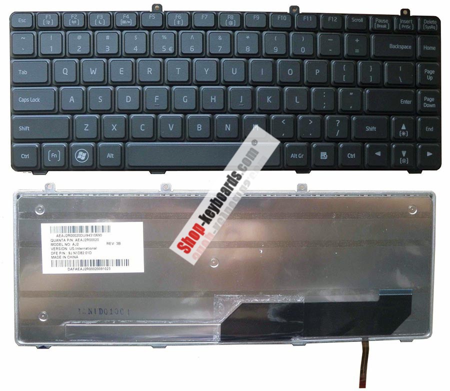 Gateway AEAJ2J00010 Keyboard replacement
