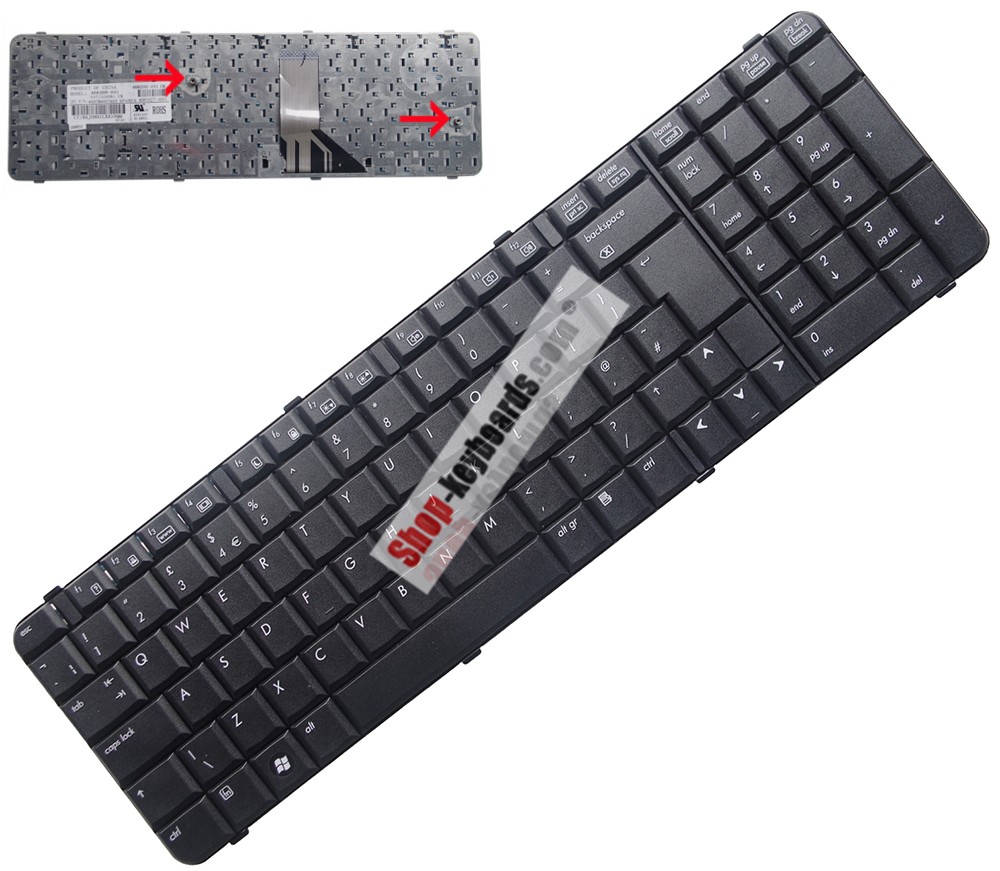 HP 490327-O71  Keyboard replacement