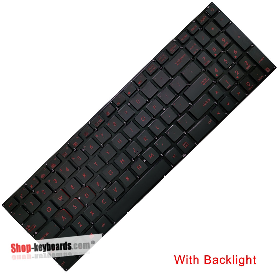 Asus G501VW Keyboard replacement