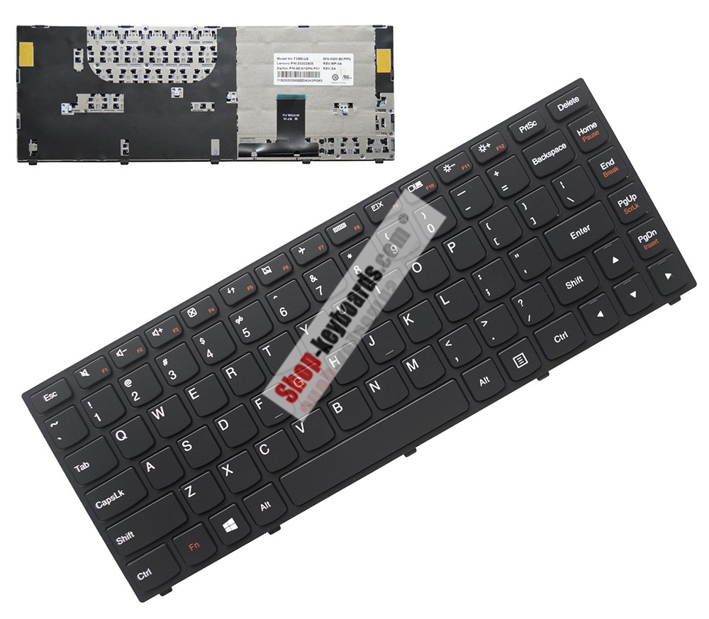 Lenovo Yoga13-ITH Keyboard replacement