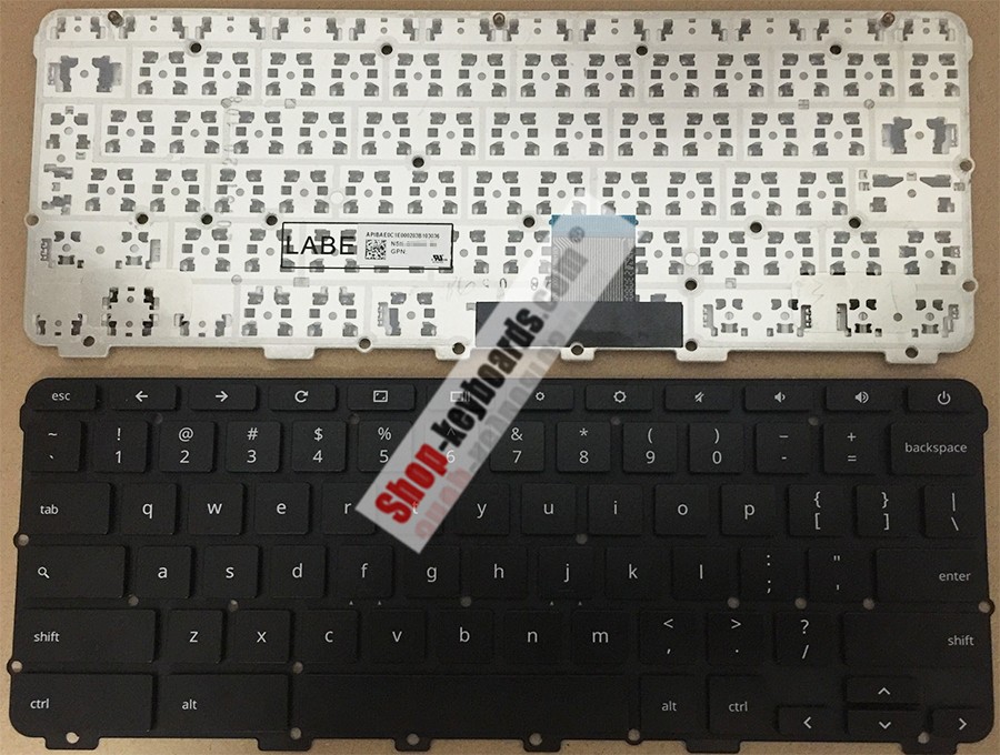 HP Chromebook 11 CB2 Keyboard replacement