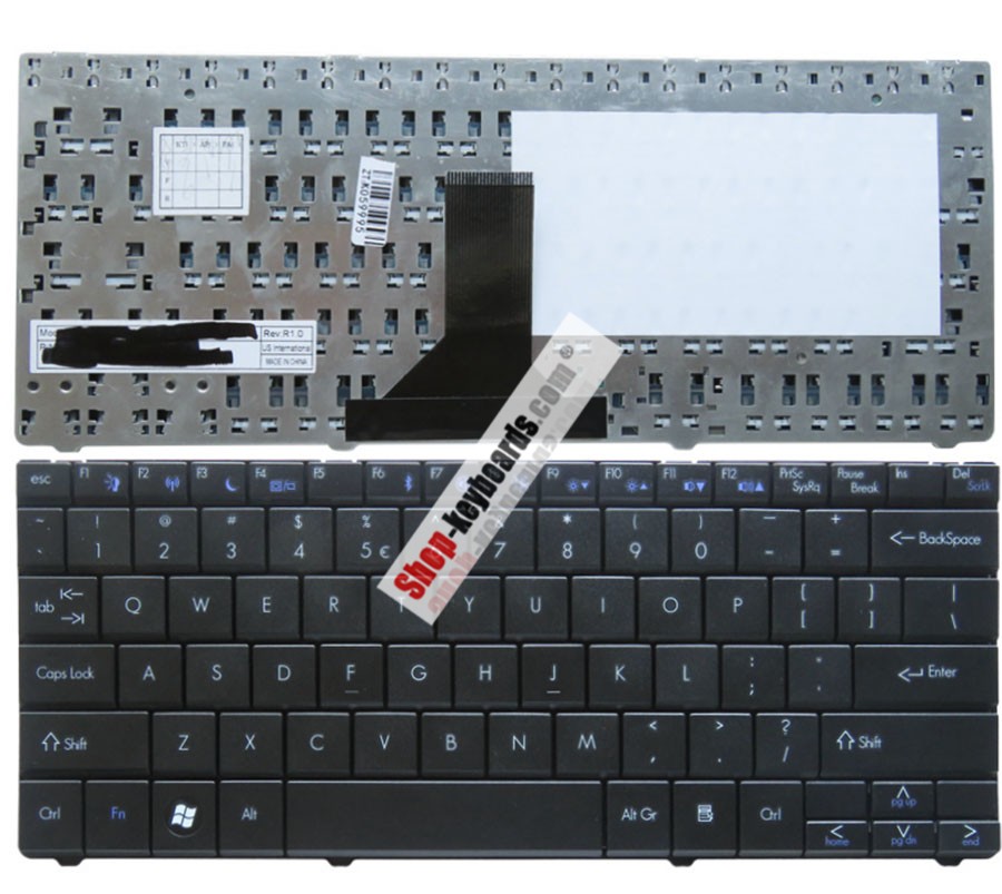 Gateway UC7803 Keyboard replacement