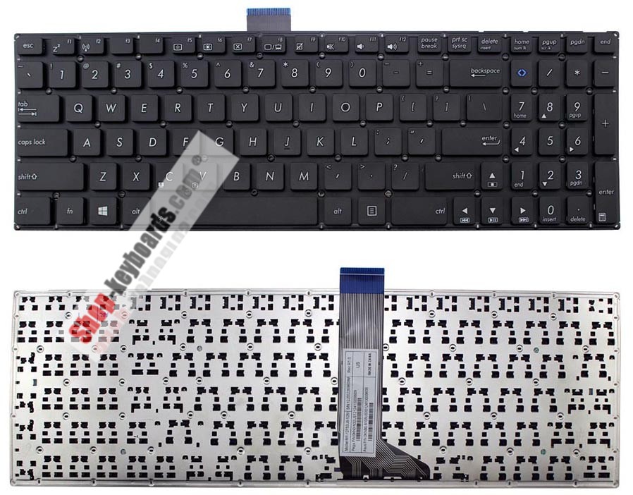 Asus 0KNB0-6128UK00 Keyboard replacement