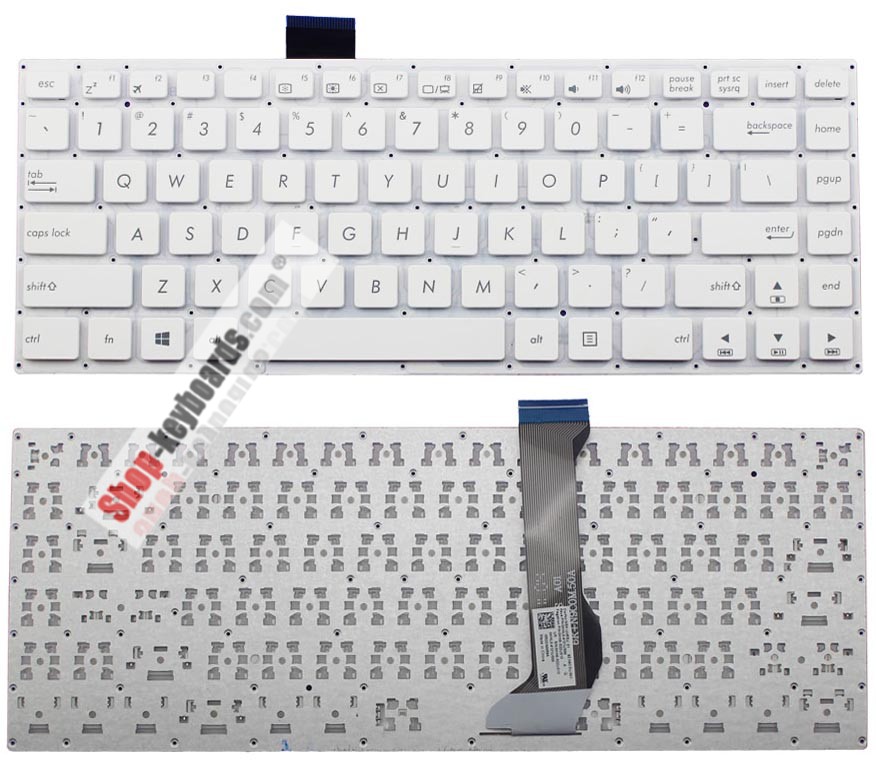 Asus R417 Keyboard replacement