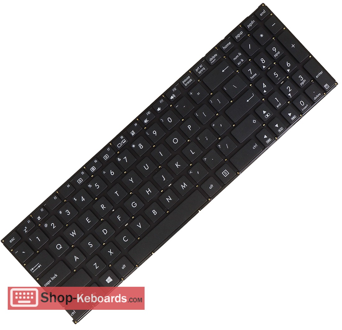 Asus F756UX Keyboard replacement